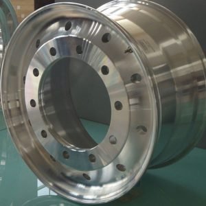 22.5x11.75 Forged Aluminum Super-Single Front Wheel